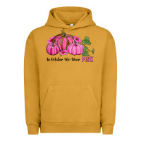 Pigment Peanut Butter in october we wear pink pumpkin and sunflowers Urban Hoodie - RanaPortraitStore