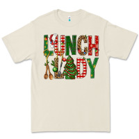 Bone Lunch Lady Christmas Premium Tee - BundleAndBundleShop