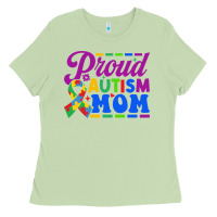 Matcha Proud Autism Mom Ladies Tee - CowhideDigitalArt