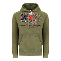 Vintage Olive peace love nursing Vintage Hoodie - SublimationCraftShop