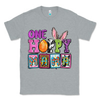 Heather Grey Easter Day One hoppy mama Classic Tee - OliviaCreatesArt