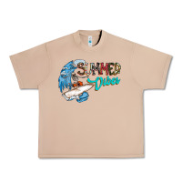 Burro Summer Vibes Urban Heavy Tee - CowhideDigitalArt