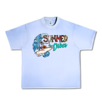 Grape Ice Summer Vibes Urban Heavy Tee - CowhideDigitalArt