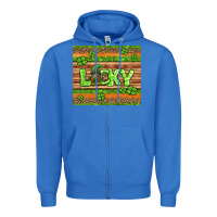 True Royal st Patricks lucky gnome Zipper Hoodie - Jasminsmagicworld