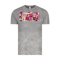 Cloud Rock Valentine Coffee Vintage Tee - CowhideDigitalArt