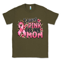 Army Green i wear pink for my mom Classic Tee - BarkalooDesign