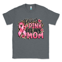 Charcoal Heather i wear pink for my mom Classic Tee - BarkalooDesign