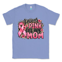 Colony Blue i wear pink for my mom Classic Tee - BarkalooDesign