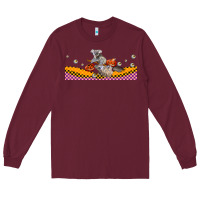 Burgundy Koala Long Sleeve Tee - LillyAllenDesigns