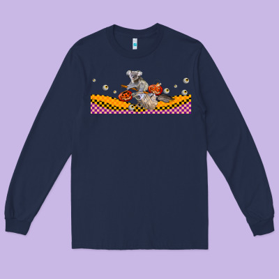 Koala Long Sleeve Tee Designed By Lillyallendesigns