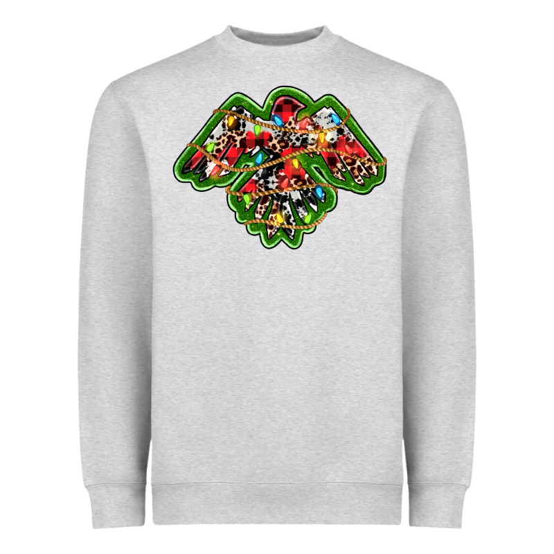 Christmas Western Thunderbird Heavyweight Sweatshirt by RanaPortraitStore | Teevron
