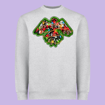 Christmas Western Thunderbird Heavyweight Sweatshirt Designed By Ranaportraitstore