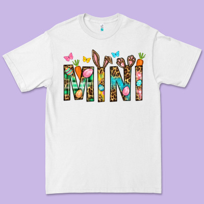 Easter Mini Premium Tee Designed By Bundleandbundleshop