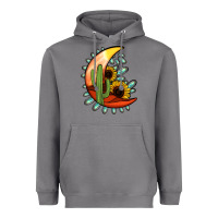 Storm Desert Moon Heavyweight Hoodie - Jasminsmagicworld