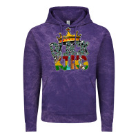 Cloud Purple black king Vintage Hoodie - SublimationCraftShop