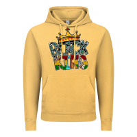 Vintage Mustard black king Vintage Hoodie - SublimationCraftShop