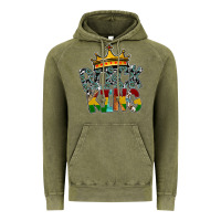 Vintage Olive black king Vintage Hoodie - SublimationCraftShop