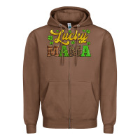 Chestnut lucky mama st patricks day Zipper Hoodie - Jasminsmagicworld