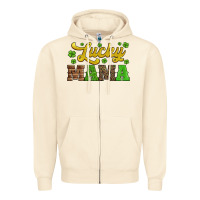 Sandshell lucky mama st patricks day Zipper Hoodie - Jasminsmagicworld