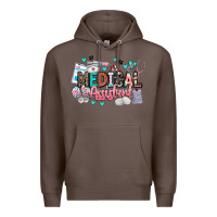 Coffee medical assistant Premium Hoodie - BarkalooDesign