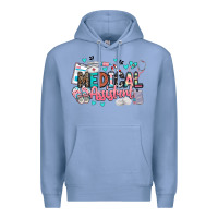 Colony Blue medical assistant Premium Hoodie - BarkalooDesign