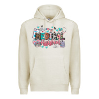 Oatmeal Heather medical assistant Premium Hoodie - BarkalooDesign