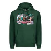 Sports Green medical assistant Premium Hoodie - BarkalooDesign