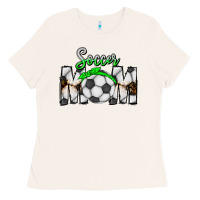Bone Soccer Mom Ladies Tee - CowhideDigitalArt