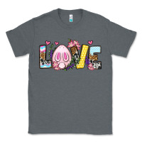 Charcoal Heather Easter Day Love Easter Classic Tee - OliviaCreatesArt
