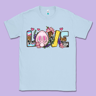 Easter Day Love Easter Classic Tee Designed By Oliviacreatesart