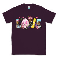 Plum Easter Day Love Easter Classic Tee - OliviaCreatesArt