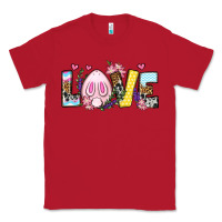 Red Easter Day Love Easter Classic Tee - OliviaCreatesArt