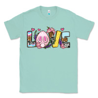 Seafoam Easter Day Love Easter Classic Tee - OliviaCreatesArt