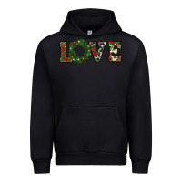 Black christmas love Urban Hoodie - RanaPortraitStore