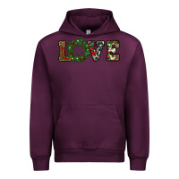 Mauve Wine christmas love Urban Hoodie - RanaPortraitStore