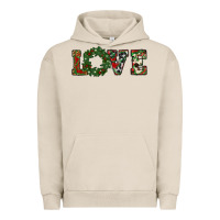 Pigment French Oak christmas love Urban Hoodie - RanaPortraitStore
