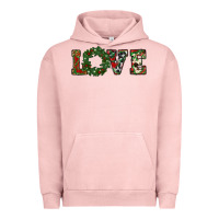 Pigment Salmon christmas love Urban Hoodie - RanaPortraitStore