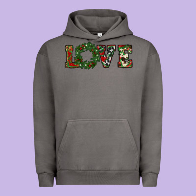 Christmas Love Urban Hoodie Designed By Ranaportraitstore