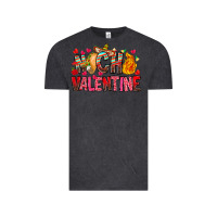 Vintage Black Nacho Valentine Vintage Tee - CowhideDigitalArt