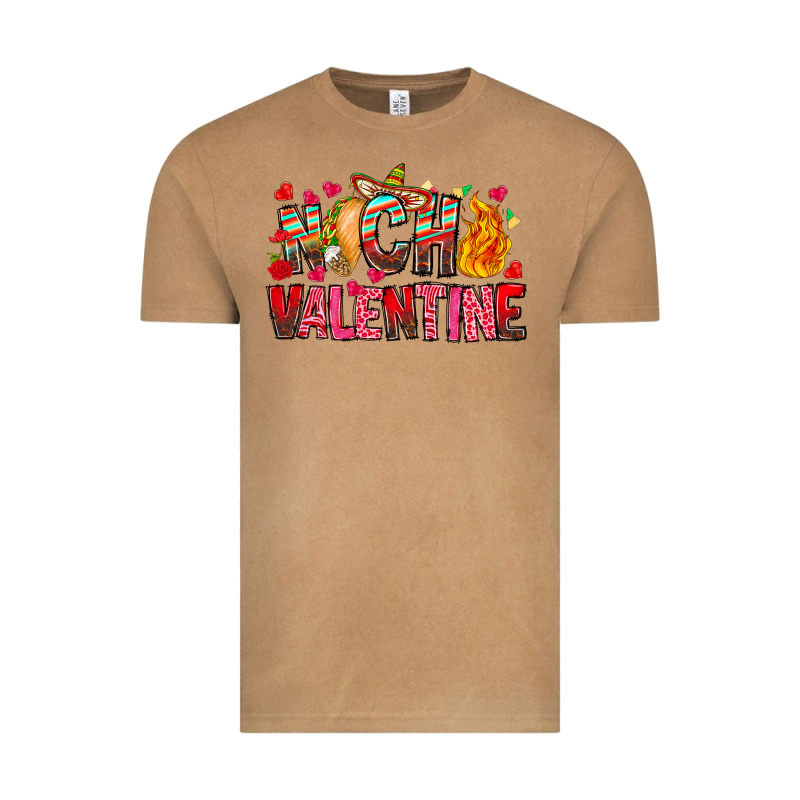 Nacho Valentine Vintage Tee by CowhideDigitalArt | Teevron