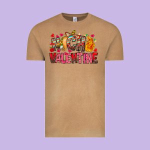 Nacho Valentine Vintage Tee Designed By Cowhidedigitalart