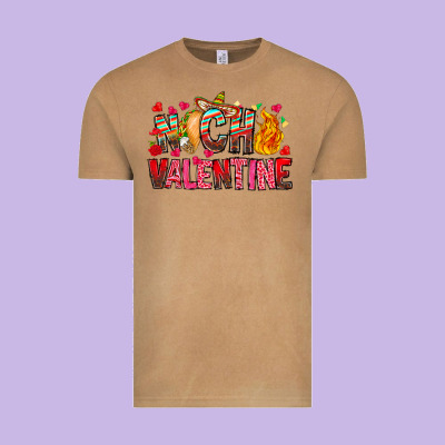 Nacho Valentine Vintage Tee Designed By Cowhidedigitalart