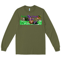Army Green Too Cute To Spook Baby Orangutan Long Sleeve Tee - LillyAllenDesigns