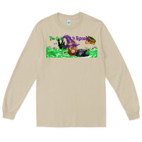 Mushroom Too Cute To Spook Baby Orangutan Long Sleeve Tee - LillyAllenDesigns