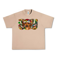 Burro dachshund christmas joy Urban Heavy Tee - RanaPortraitStore