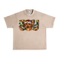 French Oak dachshund christmas joy Urban Heavy Tee - RanaPortraitStore