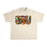 Sandshell dachshund christmas joy Urban Heavy Tee - RanaPortraitStore