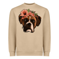 Mushroom floral boxer Heavyweight Sweatshirt - Jasminsmagicworld