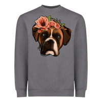Storm floral boxer Heavyweight Sweatshirt - Jasminsmagicworld