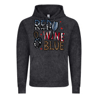 Vintage Black red wine blue Vintage Hoodie - CowhideDigitalArt